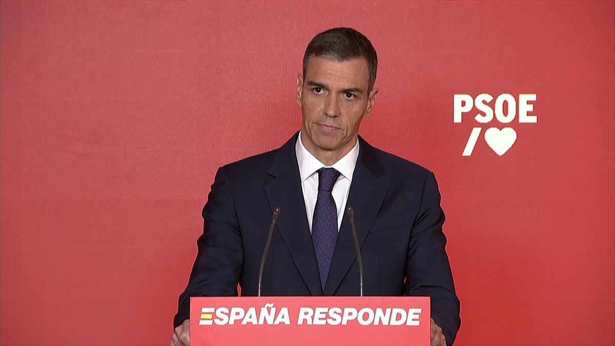 Pedro Sánchez comparece por escándalo de corrupción en el PSOE